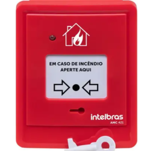 ACIONADOR MANUAL CONVENCIONAL SEM SIRENE INTELBRAS AMC 421 – INTELBRAS