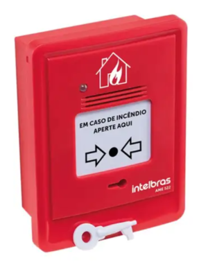 ACIONADOR MANUAL ENDEREÇAVEL COM SIRENE AME 522 – INTELBRAS