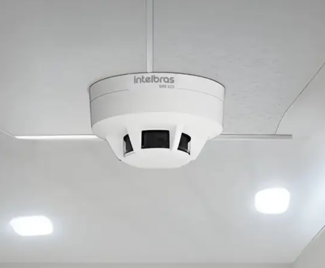 DETECTOR DE FUMAÇA ENDERECAVEL DFE 523 - INTELBRAS