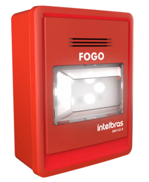 SINALIZADOR AUDIO VISUAL ENDEREÇAVEL SAV 521E – INTELBRAS